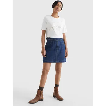 Dámské tričko Tommy Hilfiger dámské bílé tričko 20020313-1872972