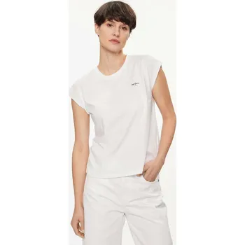 Dámské tričko Pepe Jeans dámské bílé tričko Lory 20013957-8445866604290