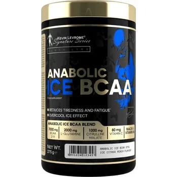 Protein KEVIN LEVRONE SIGNATURE SERIES Kevin Levrone ANABOLIC ICE BCAA - 375 g Příchuť: Orange - Mango