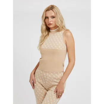 Guess dámský béžový svetrový top 20017118-2002101