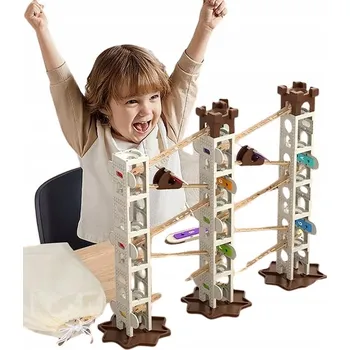 ostatní stavebnice Kreativní Stavebnice 106dílná Sada Music Marble Run Dráha s 5 Skladbami