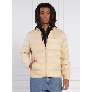 Pánská větrovka Tommy Jeans pánská béžová bunda 20023595-8720641351416