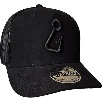 Kšiltovka Greyfish s 3D logem, černá
