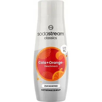 Příprava sody Sirup koncentrát SodaStream Cola + pomeranč 440 ml pro výrobník sody