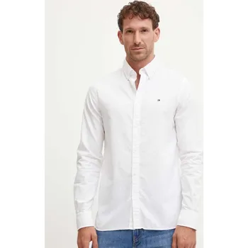Pánská košile Tommy Hilfiger pánská bílá košile Oxford 20013012-8720636856346