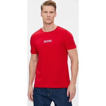 Pánské tričko Tommy Hilfiger pánské červené tričko 20013511-2062297