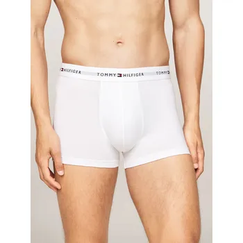Pánské spodní prádlo Tommy Hilfiger pánské bílé boxerky 3 pack 20014311-8720637170724