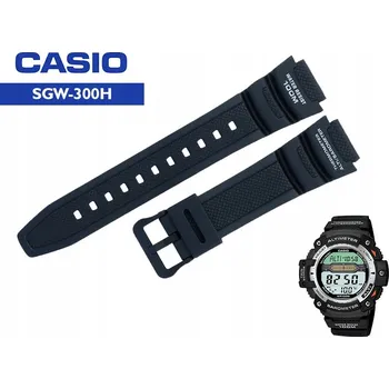 Řemínek na hodinky Řemínek k hodinkám Casio 18 mm černý