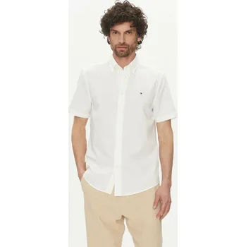 Pánská košile Tommy Hilfiger pánská bílá košile Flex 20013109-8720638632092