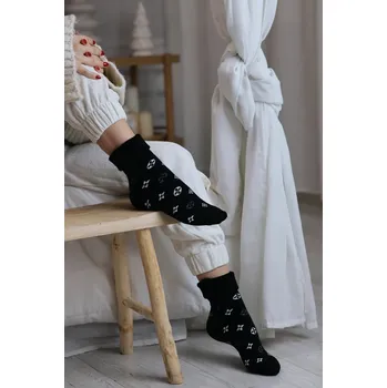 Dámské ponožky Dámské termo ponožky černé Velikost: UNI: 37-40