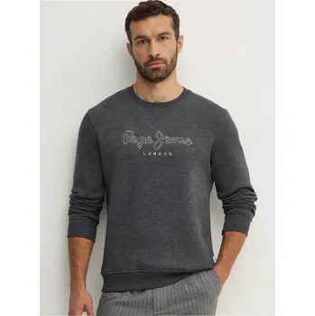 Pánská mikina Pepe Jeans pánská tmavě šedá mikina New Nouvel 20015706-8445866861242