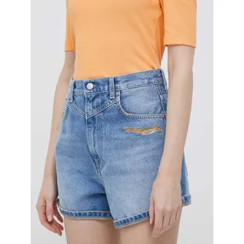 Dámské kraťasy Pepe Jeans dámské modré džínové šortky 20014678-1959819