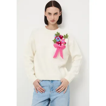 Dámský svetr Svetr z vlněné směsi Medicine RW25-SWD903 béžová 01X, vel. XS