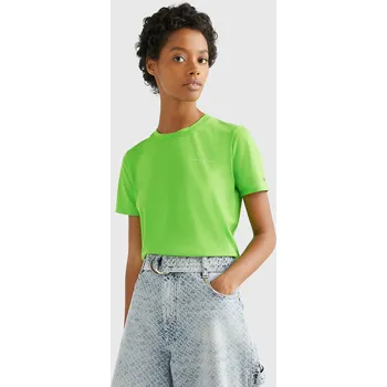 Dámské tričko Tommy Hilfiger dámské zelené tričko 20018366-1915150