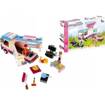 ostatní stavebnice Stavební Stavebnice 337 Dívka Alleblox 478257