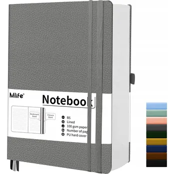 Zápisník Notes B5 šedý