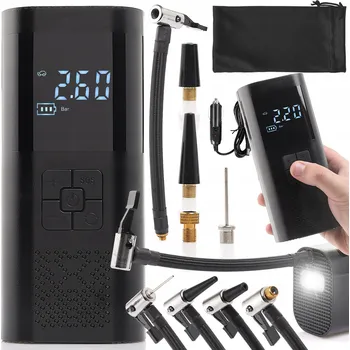 Kompresor Elektrická pumpa automobilová kompresor 12V na zapalovač