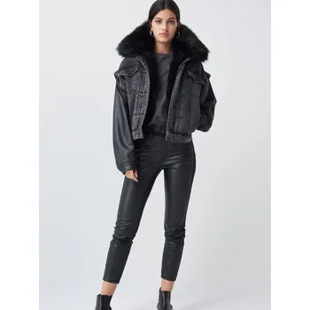 Dámská bunda Salsa Jeans dámská černá bunda 20000388-1713022