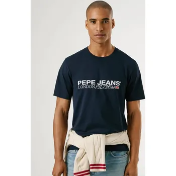 Pepe Jeans pánské tmavě modré tričko MATTHEW 20024056-8447166644297
