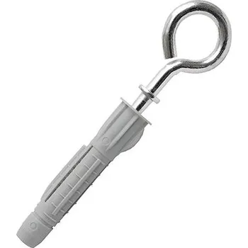 Hmoždinka WT WINTECH Hmoždinka uzlovací s lemem a s okem 8 × 51, 50 ks