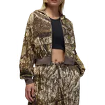 Mikina s kapucí Jordan Brooklyn Fleece Crop Hooded Jacket Women hv0469-133 Velikost L