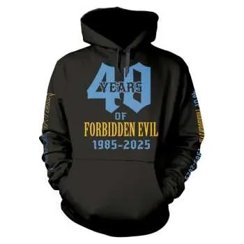 Pánská mikina Merch Forbidden: 40 Years Of Evil XXXL 2025