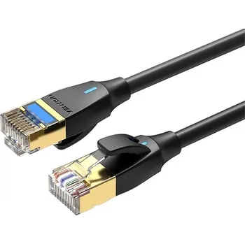 Datový kabel Vention Cat.8 SFTP Patch Cable 3m Black Slim Type