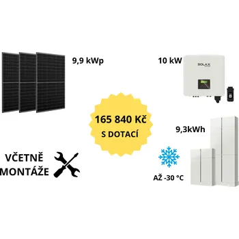 solární set fotovoltaická elektrárna Solax mini plus s montáží