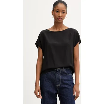 Pánské tričko Tričko Silvian Heach BOLAWE GPA25528BL černá 99X, vel. 40