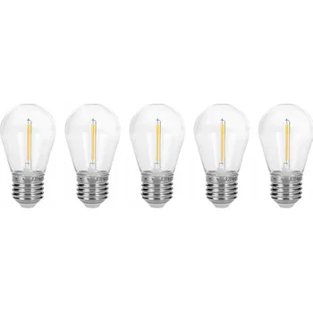 Žárovka NEO ŽÁROVKY 5 KUSŮ 1W E27 PRO GIRLANDU 99-111