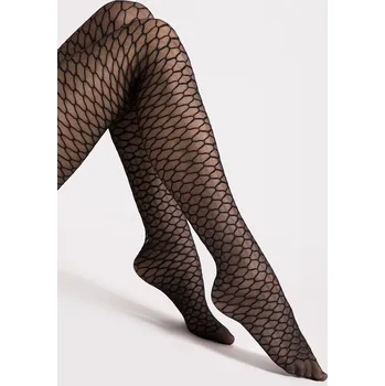 Dámská móda Silonkové punčocháče Fiore Darla 20 DEN G6126 Barva: Černá, Velikost: 3-M