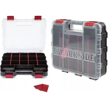 Úložný box DÍLENSKÝ ORGANIZÉR OBOUSTRANNÝ PARKSIDE 32 x 27 x 8 cm