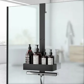 Drátěná police STABILNÍ POLIČKA DO SPRCHY S JEDNÍM KOŠÍKEM, VYSOKÁ KVALITA A BEZPEČNOST