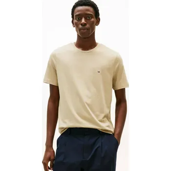 Pánské tričko Tommy Hilfiger pánské béžové tričko 20013618-2174785