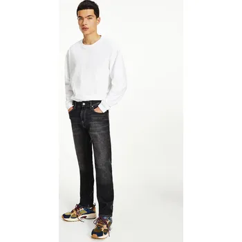 Pánské džíny Tommy Jeans pánské černé džíny 20005460-8720114968189
