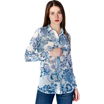 Dámská košile Guess dámská modrá košile 20021444-1966749