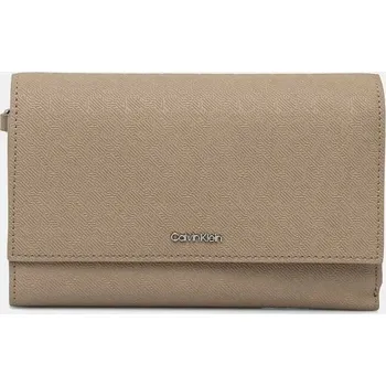 Peněženka Calvin Klein dámská velká béžová peněženka 10003580-2205533