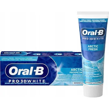 Dentální hygiena Bělící zubní pasta Oral-B Pro 3D White Arctic Fresh 75 ml