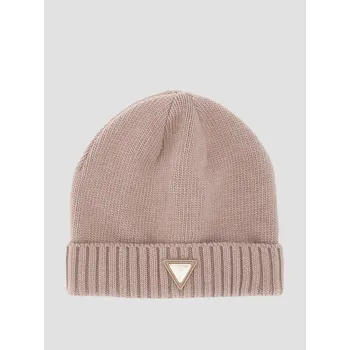 Čepice Guess dámská béžová čepice 10004993-7628907617072