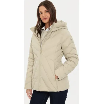 Tommy Hilfiger dámská béžová bunda 20021923-8720636936178