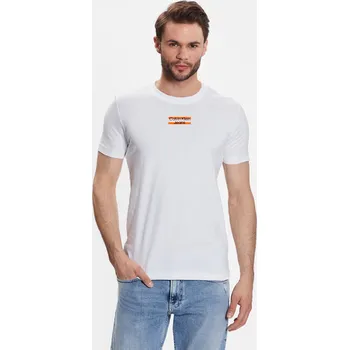 Pánské tričko Calvin Klein pánské bílé tričko 20008896-8720107671140