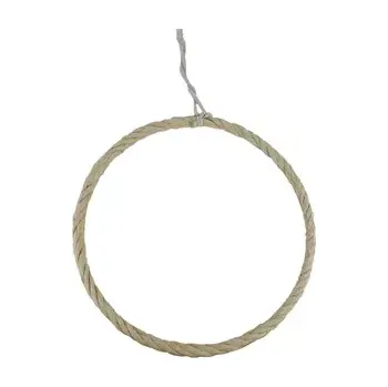 Kruh lanový 25cm / 0,8 cm na tvoření natur