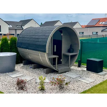 Sauna Sudová sauna HOT & CHILL od českého výrobce Délka sauny: 200 cm (uvnitř 130 cm)