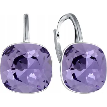 Náušnice Stříbrné Náušnice s Zirkony, Dárek, Stříbro 925