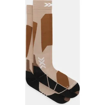 Lyžařské ponožky X-Socks Ski Discover OTC XS.WYDDW24U hnědá 84X, vel. 42/44
