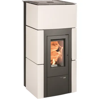 Krbová kamna Haas+Sohn Rukov s.r.o. HAAS+SOHN HSP 6 RUEDA C PGI 2,4-8,3 kW, antracit/bílá