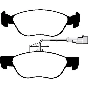 Brzdová destička Sada brzdových destiček, kotoučová brzda RAICAM MA.0614.0