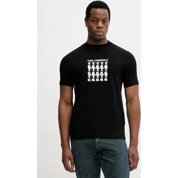 Pánské tričko Tričko Karl Lagerfeld 554235.755402 černá 99X, vel. L