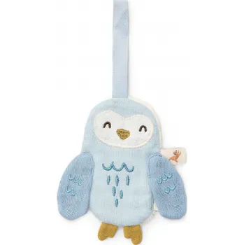 plyšák Little Dutch Muchláček na šidítko sova Forest Friends