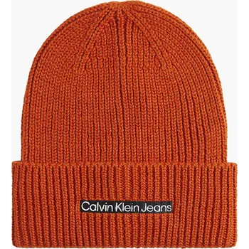 Čepice Calvin Klein pánská oranžová čepice 10003473-8719856615451